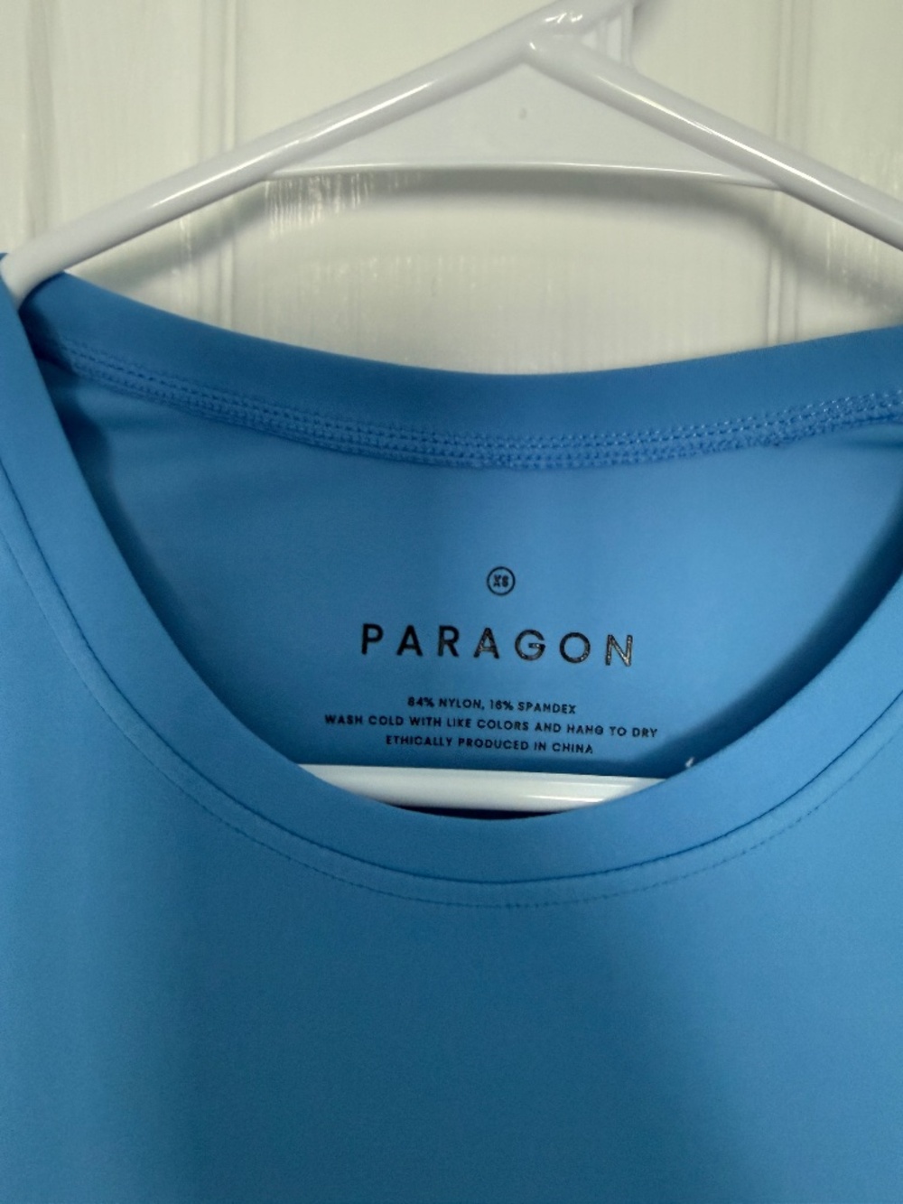 PARAGON XS Blue Baby Tee